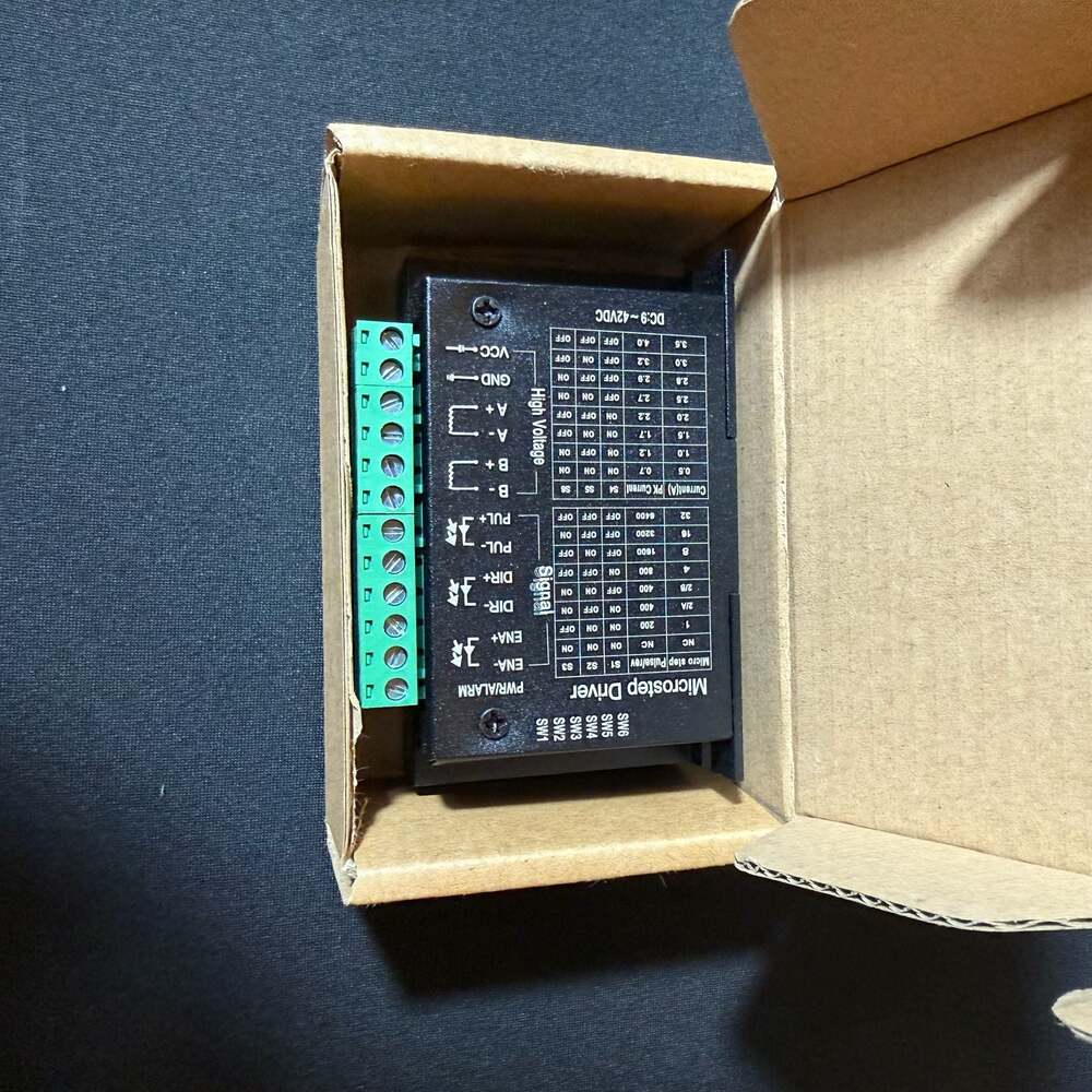 TB6600 Stepper Motor Driver 4A 9-42VDC Microstep Controller